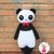 Großer Panda Amigurumi Häkelanleitung