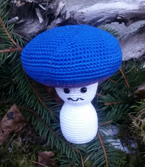 Babyrassel Pilzmännchen / Deko