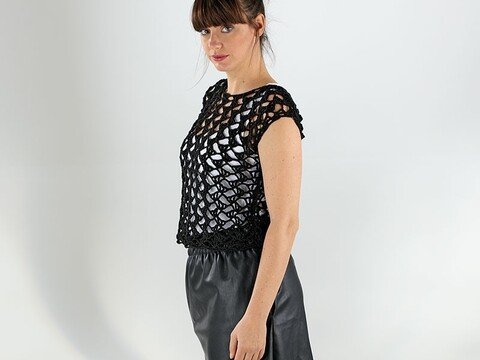 Häkelanleitung Damenpulli "Seidenglanz" 758160