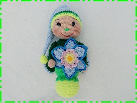 Häkelanleitung Glühwurli