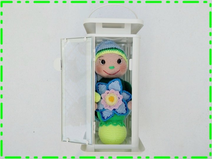 Häkelanleitung Glühwurli