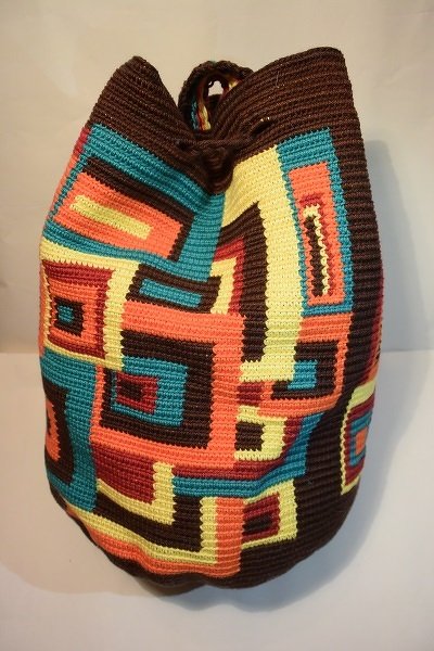 Retro Look Tapestry Mochila - Bild 2