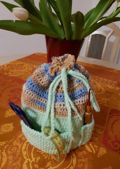 Häkelanleitung Bobbeltasche