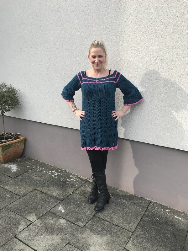 Häkelanleitung Kleid "Félicida"