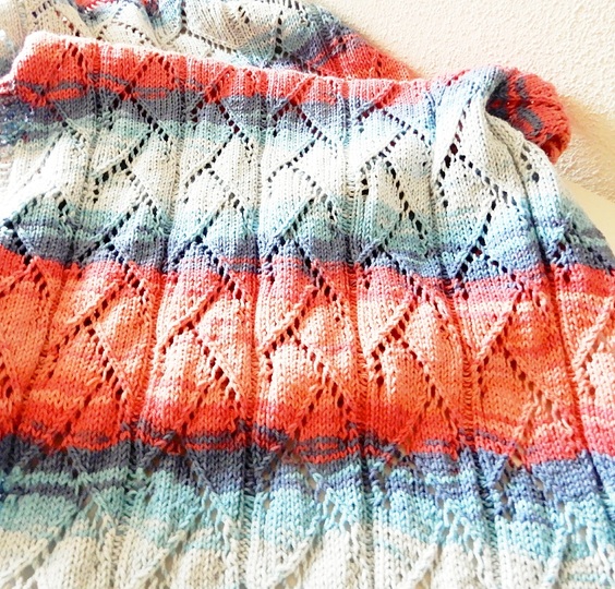 Strickanleitung Lace-Stola "Faro"