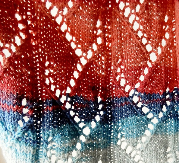 Strickanleitung Lace-Stola "Faro"