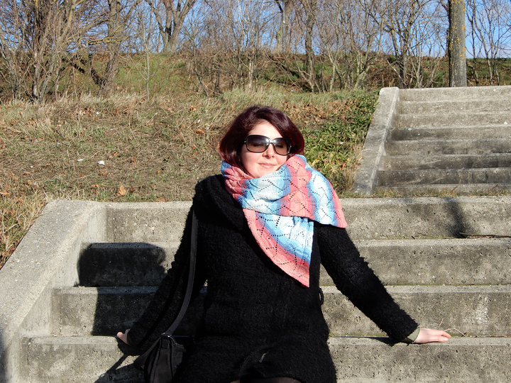 Strickanleitung Lace-Stola "Faro"