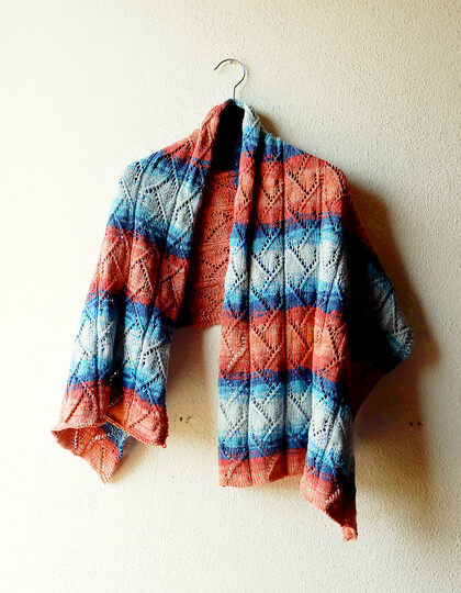 Strickanleitung Lace-Stola "Faro"