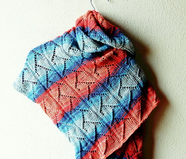 Strickanleitung Lace-Stola "Faro"