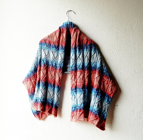 Strickanleitung Lace-Stola "Faro"