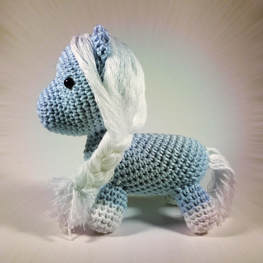 4 in 1 Häkelanleitung Amigurumi Pferd, Einhorn, geflügeltes Einhorn oder Pegasus