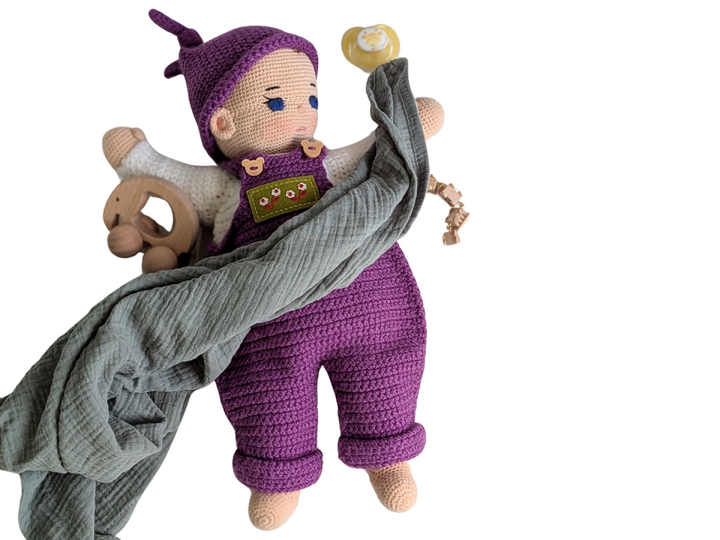 Crochet Doll Amigurumi Pattern - Alani, a sweet 15