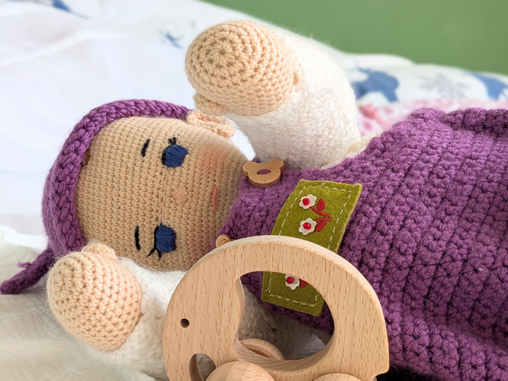 Crochet Doll Amigurumi Pattern - Alani, a sweet 15