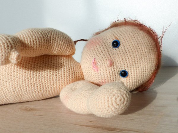 Doll "Alani" crochet pattern, 15“