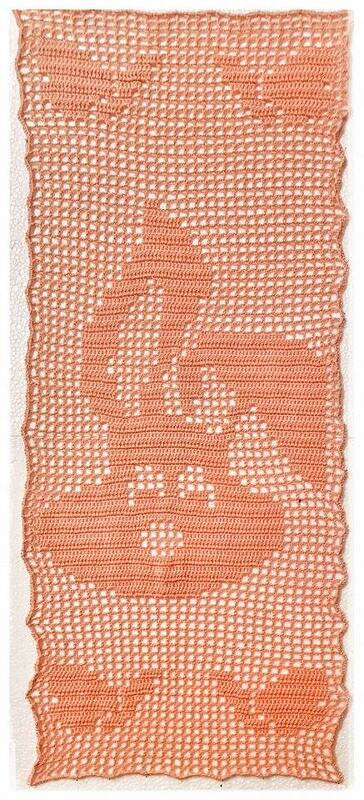 Tischläufer "Osterhase Paul", Häkelanleitung - Bild 2