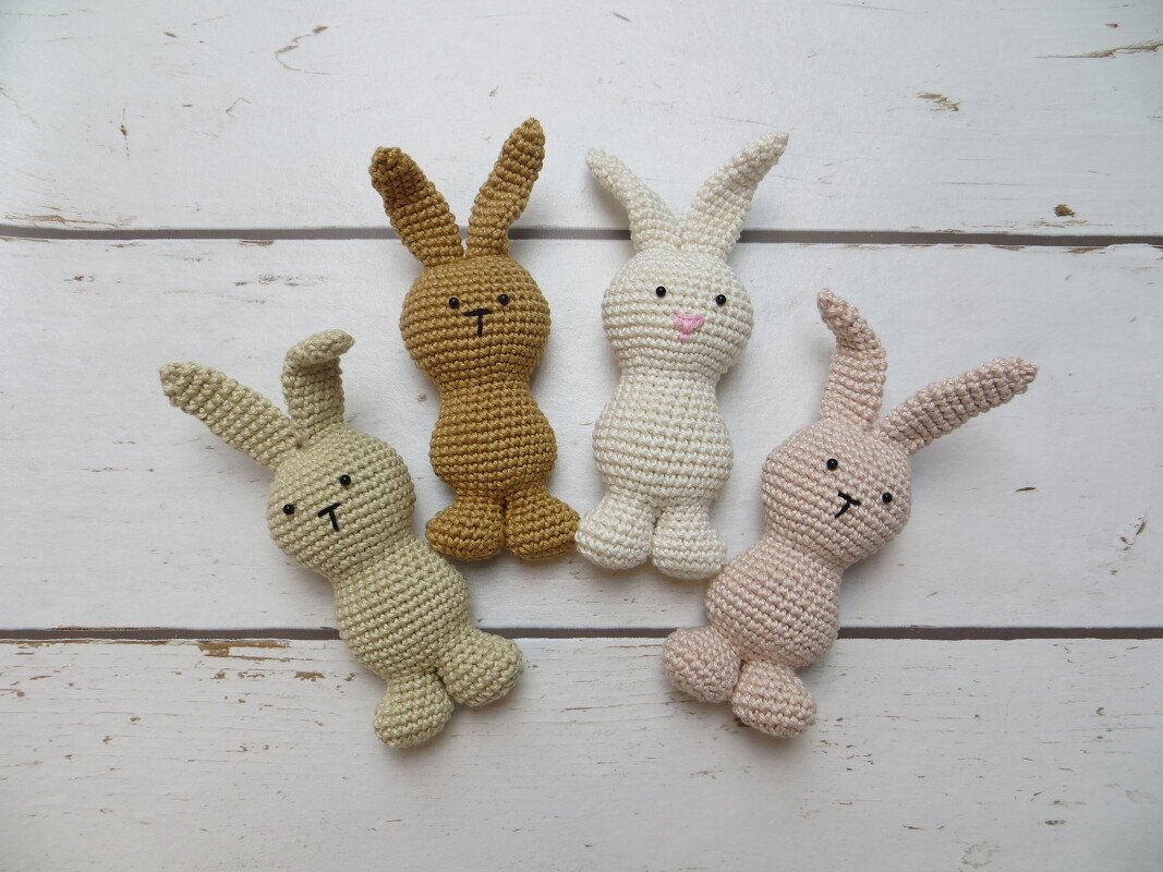 Häkelanleitung, kleine Häschen 'Moppelchen' - Bild 5