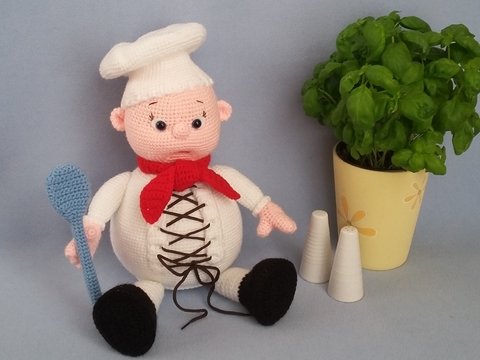 Häkelanleitung Schleifchenkoch Charlie