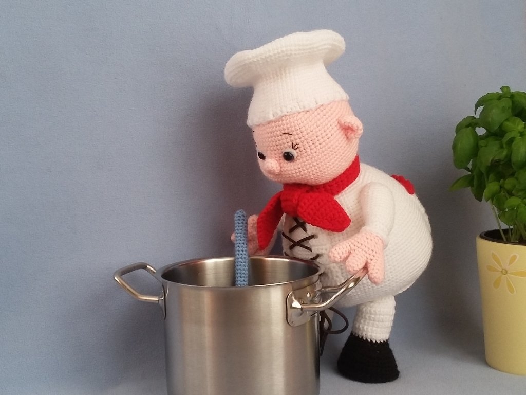 Häkelanleitung Schleifchenkoch Charlie - Bild 2