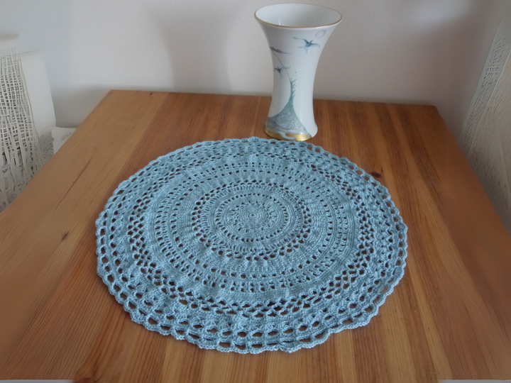 Midori Häkelanleitung: Kreiere eine elegante Tischdecke