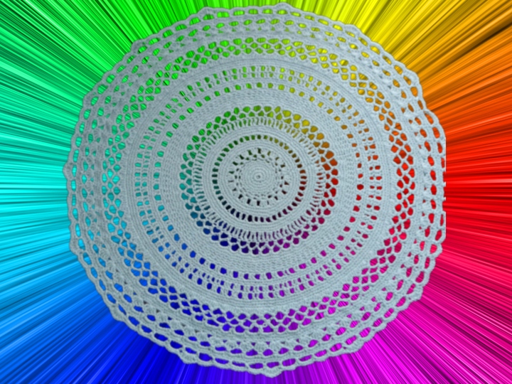 Midori Häkelanleitung: Kreiere eine elegante Tischdecke