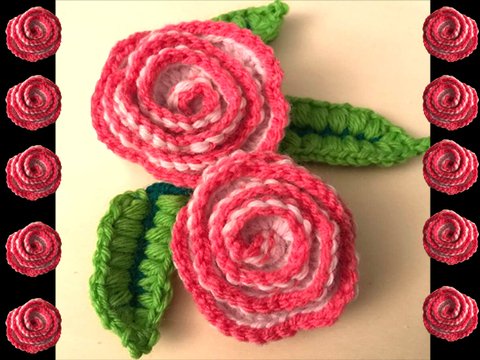 Röslein mit Blättern