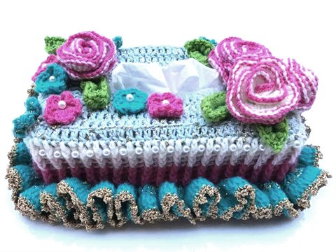 Petra Perles kitschige Kosmetiktücher Kiste