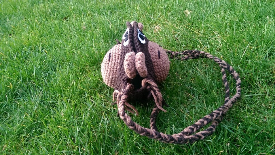 Häkelanleitung Affentasche häkeln, Tiertasche häkeln, Kindertasche häkeln