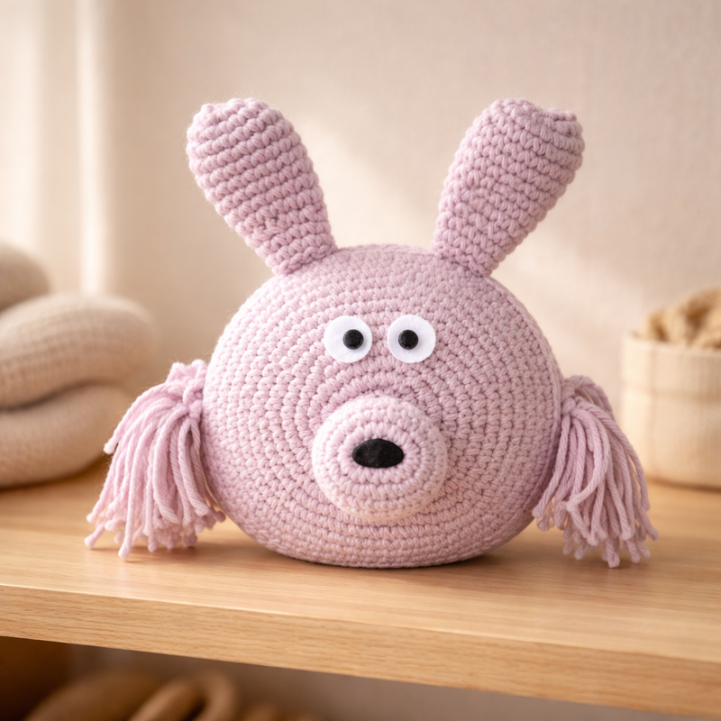 Häkelanleitung Hasentasche, Tiertasche, Kindertasche