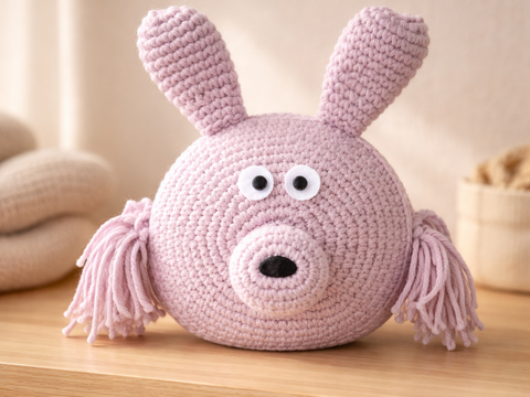 Häkelanleitung Hasentasche, Tiertasche, Kindertasche