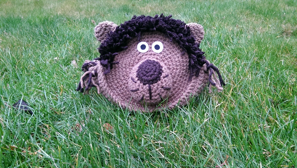 Häkelanleitung Löwentasche, Tiertasche, Kindertasche