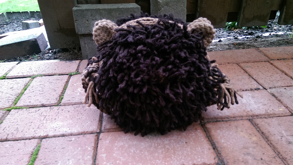 Häkelanleitung Löwentasche, Tiertasche, Kindertasche