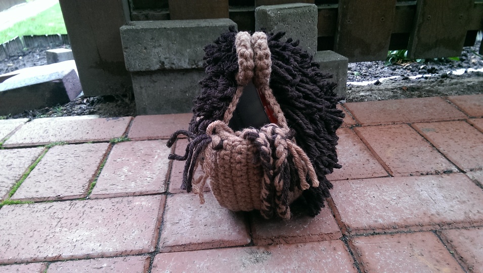 Häkelanleitung Löwentasche, Tiertasche, Kindertasche