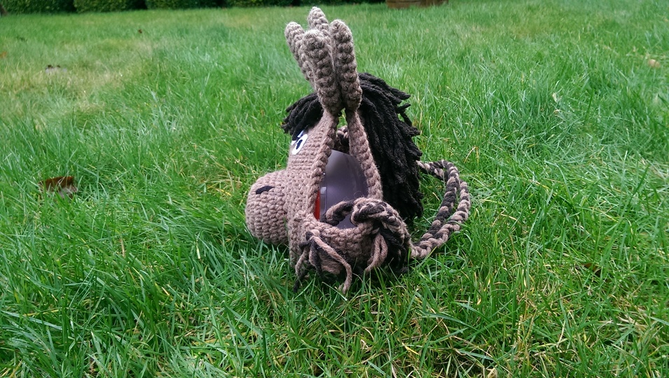 Häkelanleitung Pferdetasche häkeln, Tiertasche häkeln, Kindertasche häkeln