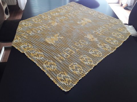 Ostertischdecke, Mitteldecke