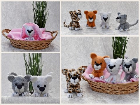 Häkelanleitung - Die Maikätzchen