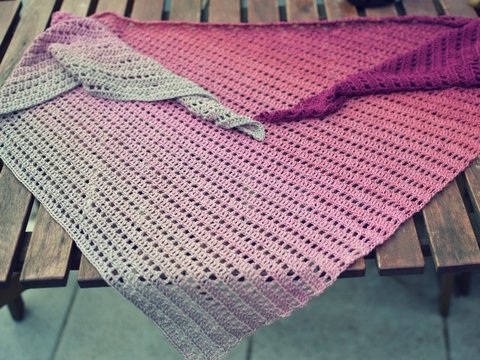 Tuch Lampone häkeln