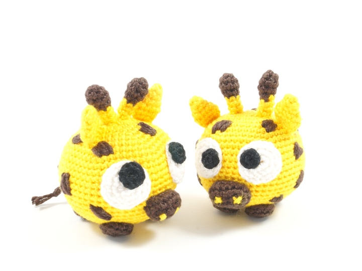 Lustige Leckermaul-Giraffe - Häkelanleitung