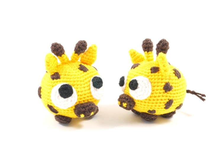 Lustige Leckermaul-Giraffe - Häkelanleitung