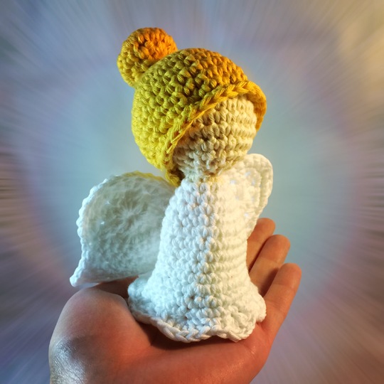 Häkelanleitung für einen Schutzengel