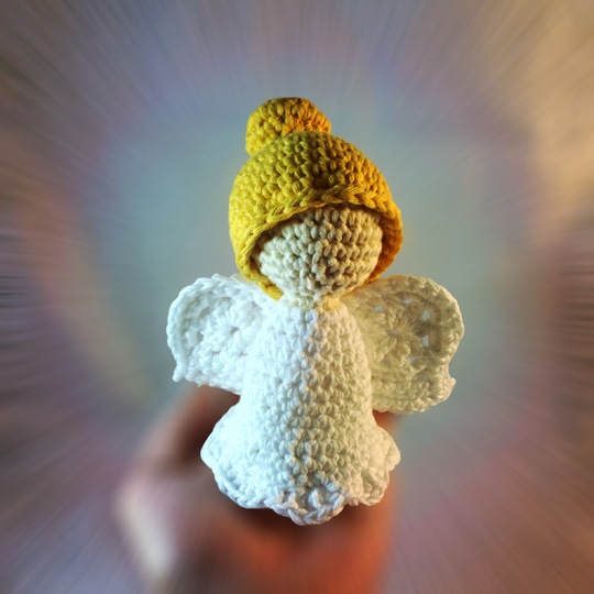 Häkelanleitung für einen Schutzengel