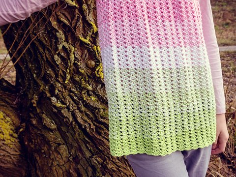 Häkelanleitung für Hängerchen "Marie" in Gr.146/152 - Gr. 176