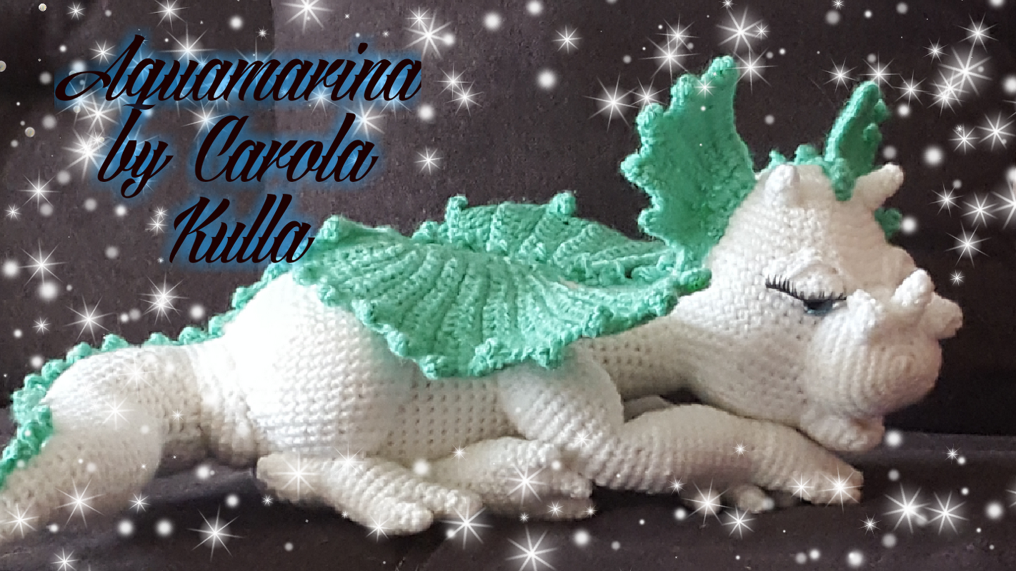 Häkelanleitung Drachenmädchen "Aquamarina" - Bild 5