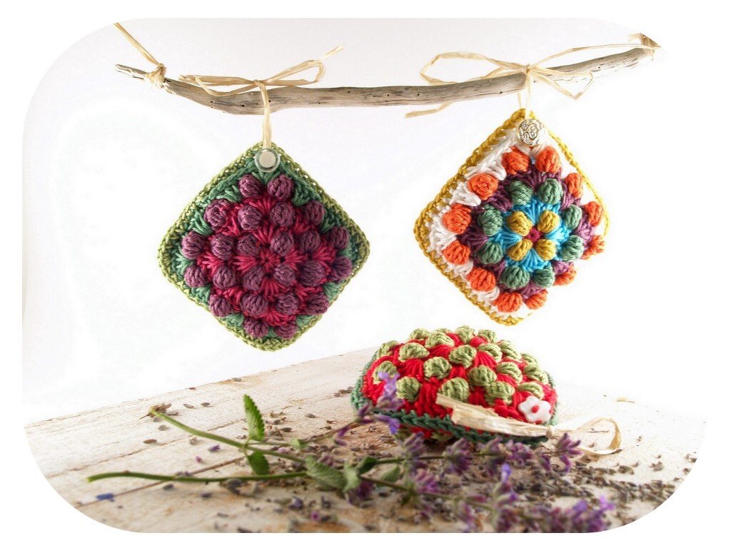 Häkelanleitung Duftkissen/Kräutersäckchen