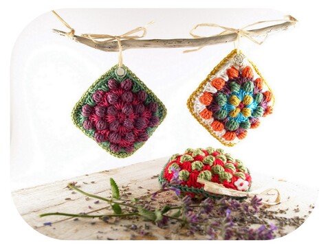 Häkelanleitung Duftkissen/Kräutersäckchen