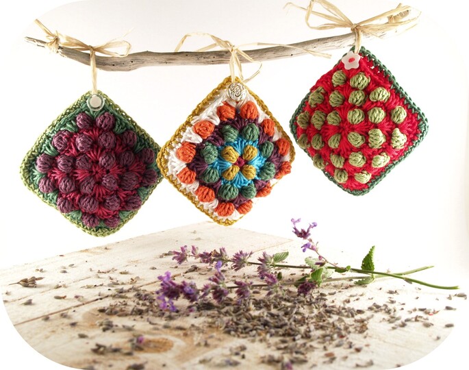 Häkelanleitung Duftkissen/Kräutersäckchen