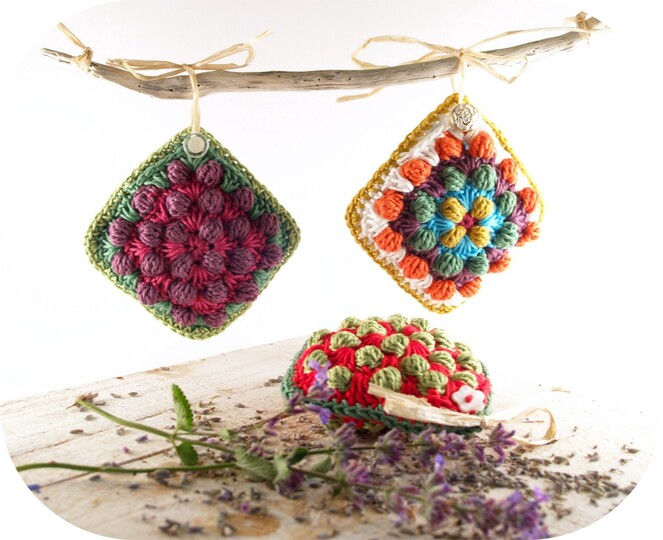 Häkelanleitung Duftkissen/Kräutersäckchen