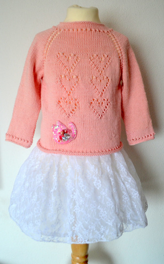 Strickanleitung * Pullover in 5 Größen * 2 - 10 Jahre