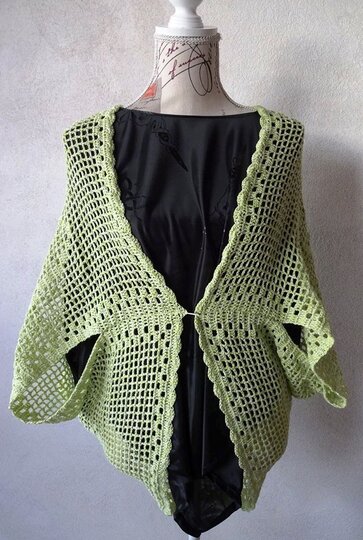 Seelenwärmer Schmetterling (Häkelanleitung)