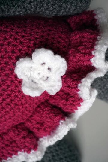 Häkelanleitung  Amigurumi Nilpferd Bertha