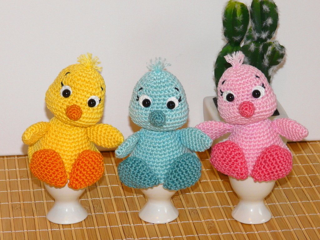 Häkelanleitung Küken Eierwärmer